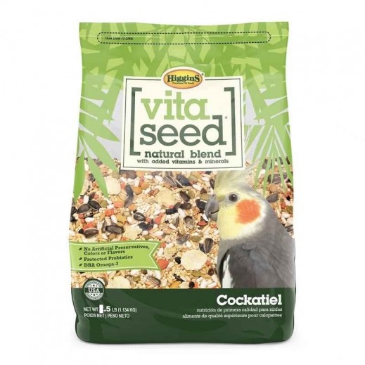 Higgins Vita Seed Cockatiel Food 1.1 kg