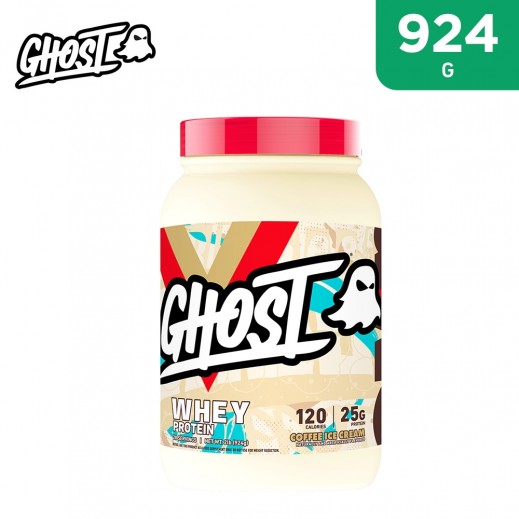 Ghost Whey Protein Coffee Ice Cream Flavor - 924 g
