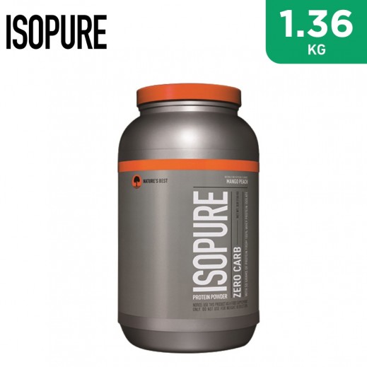Isopure Zero Carb Protein Mango Peach Flavor - 1.36 Kg