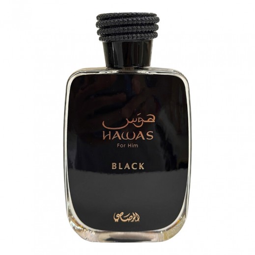 Rasasi Men's Hawas Black EDP - delivered by Taw9eel Fast