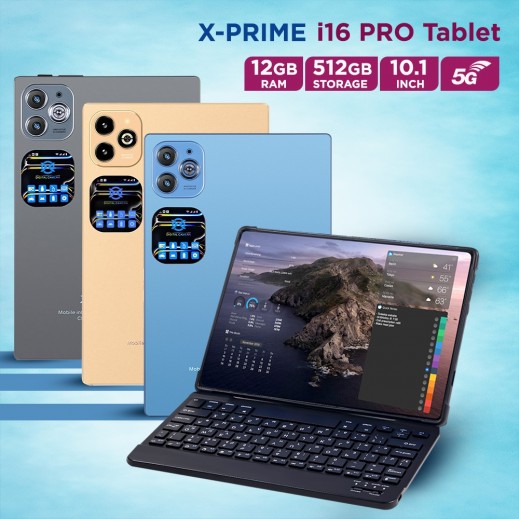 X-Prime i16 Pro 10.1" Dual Sim 5G 12GB / 512GB Tablet