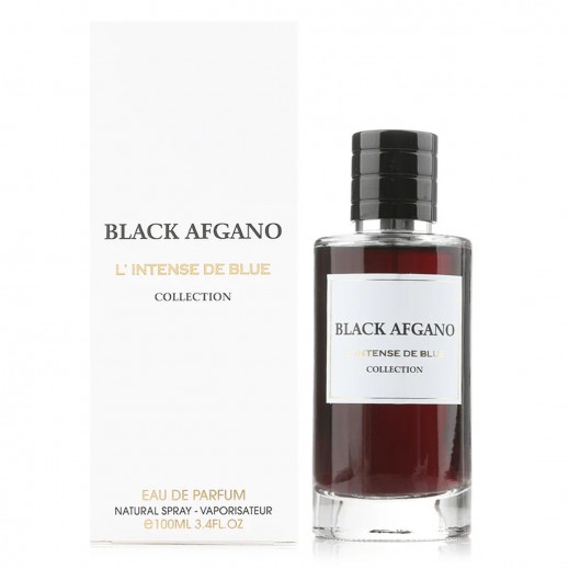 L Intense De Blue Black Afgano EDP For Unisex 100ml - delivered by Taw9eel Within 48 hours 