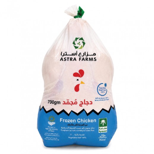 Astra Farms Frozen Whole Chicken 700g