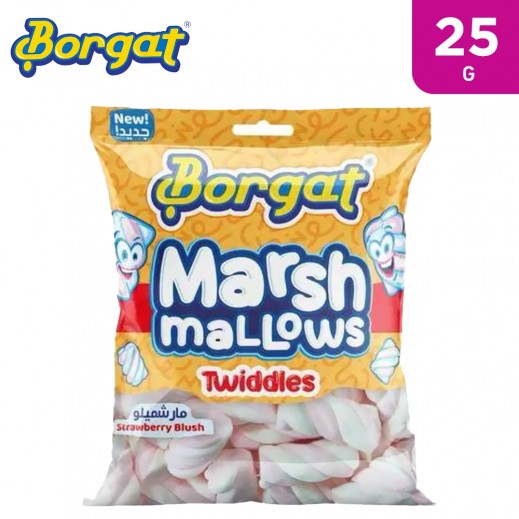 Borgat Marsh Mallows Twiddles Candies 25 g - delivered by Taw9eel Fast