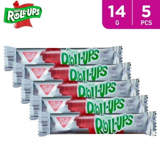 Fruit Roll-Ups Blueberry Flavored Candy 5 x 14 g