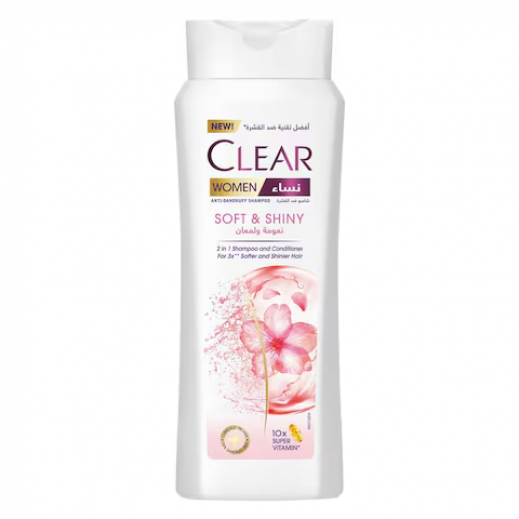 Clear Women's Anti-Dandruff Shampoo Soft & Shinny 200 ml