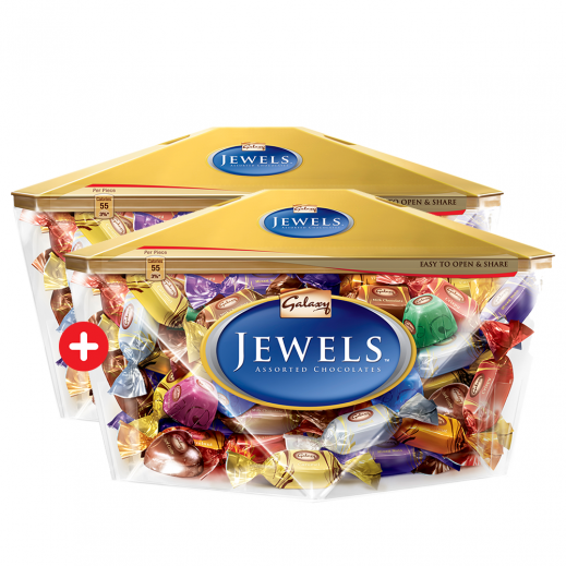 Galaxy Jewels Chocolate 2 x 400 g - delivered by Taw9eel Fast
