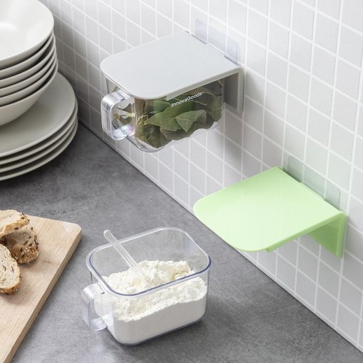 Removable Adhesive Kitchen Containers 2 Units By Innovagoods
