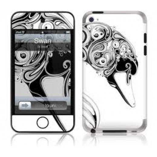 GelaSkins Swan For iPod Touch 4