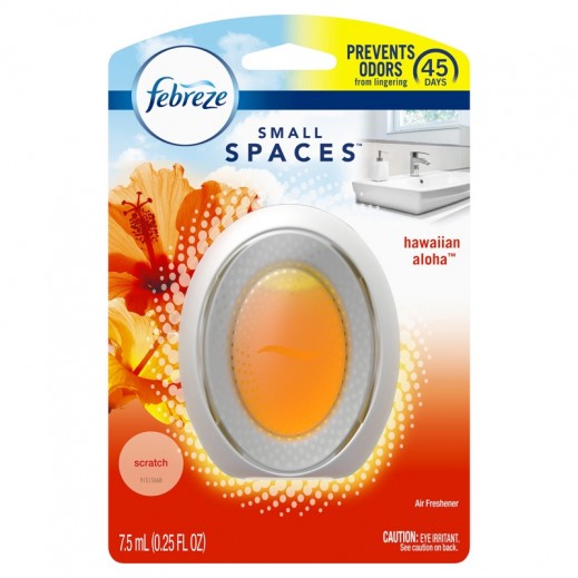 Febreze Small Spaces Hawaiian Aloha Scent Air Freshener 0.25 oz Liquid - delivered by Taw9eel within 1 working day 