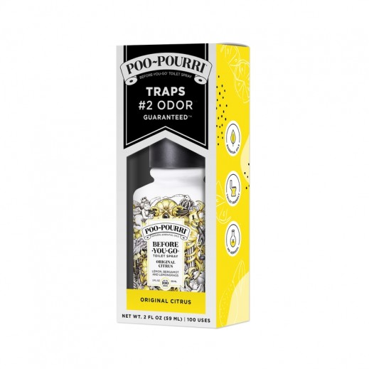 Poo-Pourri Citrus Scent Odor Eliminator 2 Oz Liquid
