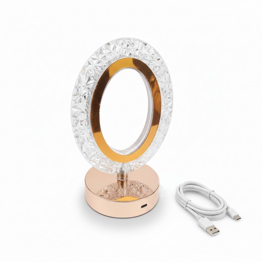 Crystal Touch Control Led Table Lamp 19cm