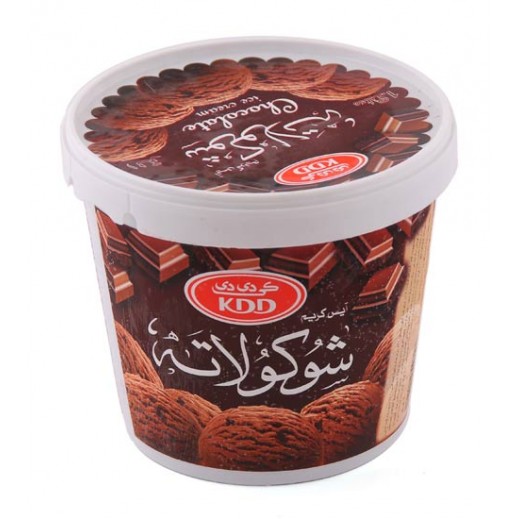 KDD Chocolate Ice Cream 1 ltr - delivered by Taw9eel Fast