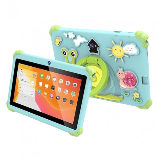 Bestrio S2 Kids Tablet 7" LCD 128GB Storage 4GB RAM Safe Case with Stand