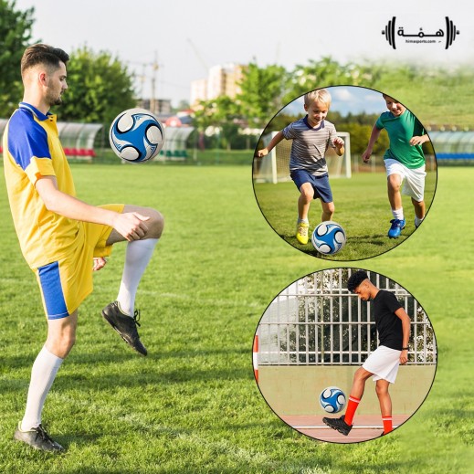 Hima Soccer Ball Assorted colours - delivered by Taw9eel Fast