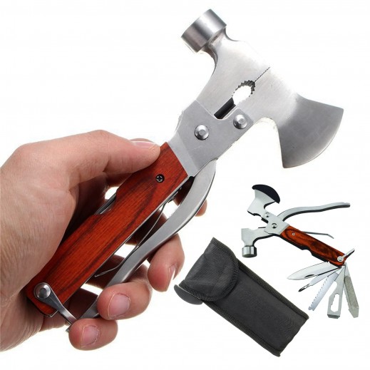16 in 1 Camping Gear Multi Tool - delivered by Taw9eel Within 48 hours 