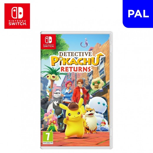 Detective Pikachu Returns for Nintendo Switch - PAL