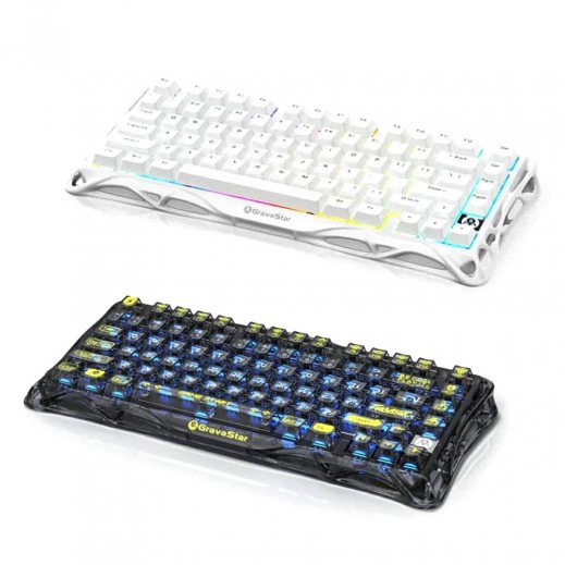 GravaStar Mercury K1 Lite 75% Wireless Mechanical Gaming Keyboard - delivered by Taw9eel within 2 Business Days