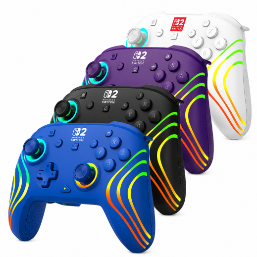 Turtle Beach Afterglow Wave Wireless RGB Gaming Controller for Nintendo Switch 2 - delivered by Taw9eel within 2 Business Days