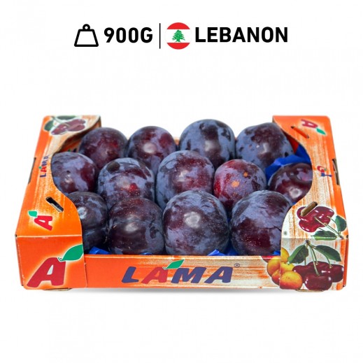 Lama Lebanese Red Plums Box 900 g Approx
