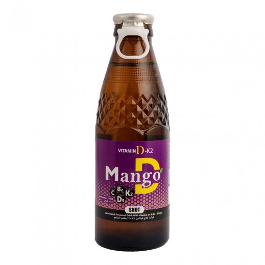 Mango D Carbonated Flavoured Drink With Vitamin D-K2 - 150 ml - delivered by Taw9eel Fast
