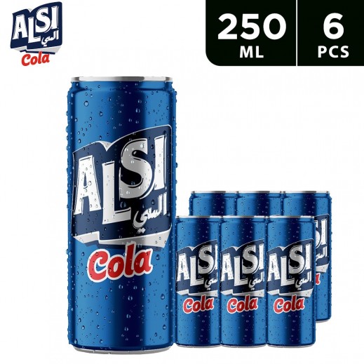Alsi Cola Soft Drink 6 X 250 ml - delivered by Taw9eel Fast