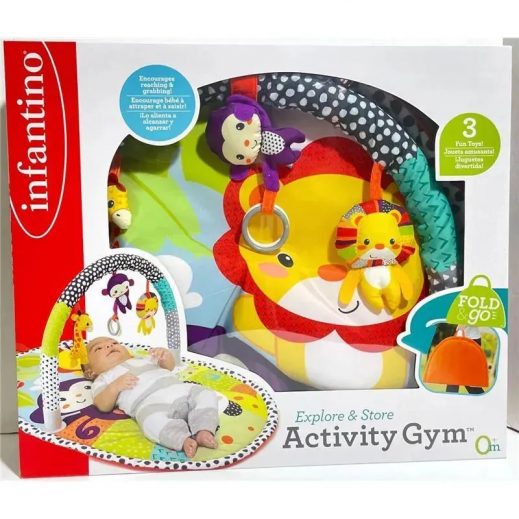 Infantino Explore & Store Activity Gym Turtles - delivered by Mini King Co. - Within 2 working days 