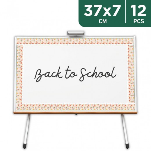 Teacher Whiteboard Border 37 x 7 cm - 12 Pieces