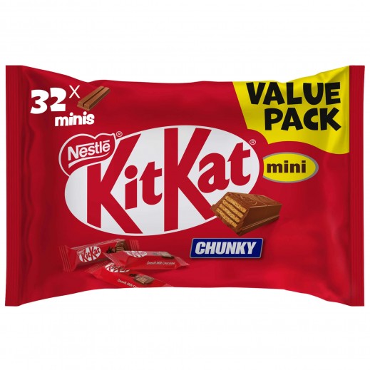 Kitkat Chunky Mini Chocolate 500 g - delivered by Taw9eel Fast