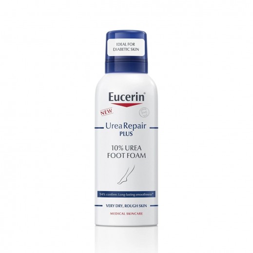 Eucerin 10% Urea Foot Foam 150 ml - delivered by Pharmazone Pharmacy - within 2 Hours