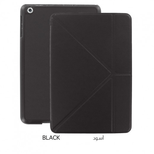iPad mini Leather Case with Stand - Black