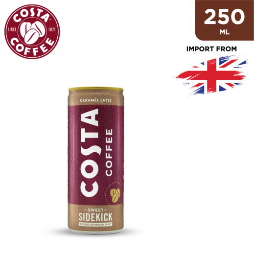 costa coffee latte 250ml