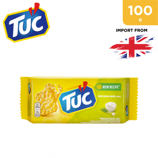 Buy Tuc Sour Cream & Onion Biscuit 100 g توصيل