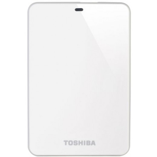 Toshiba Canvio 1TB Portable Hard Disk White