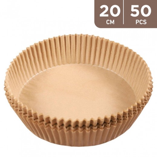 Flexi Air Fryer Paper 20 cm - 50 Pieces - delivered by Taw9eel Fast