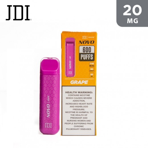 JDI Novo Disposable Vape 20 mg Grape - delivered by Taw9eel Fast