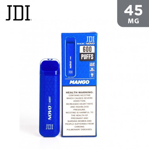 JDI Novo Disposable Vape 45 mg Mango - delivered by Taw9eel Fast