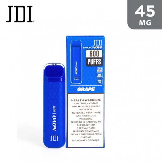 JDI Novo Disposable Vape 45 mg Grape - delivered by Taw9eel Fast