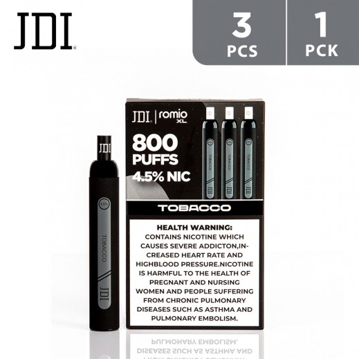 JDI Romio Pro Xl Device Tobacco 3 Pieces - delivered by Taw9eel Fast