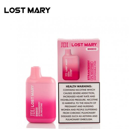 Lost Mary Bm800 Device Strawberry - delivered by Taw9eel Fast