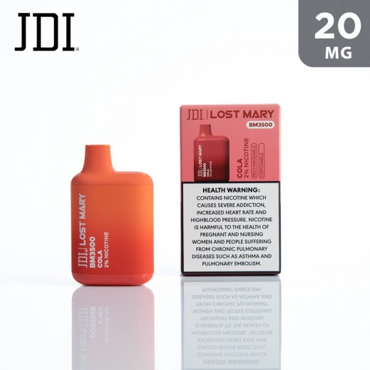 Lost Mary BM3500 Disposable Device Cola 20 mg 3500 Puffs - delivered by Taw9eel Fast