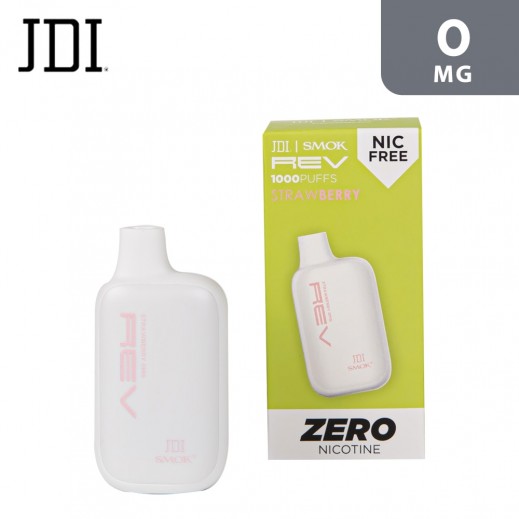 JDI Rev Disposable Device 0mg 1000 Puffs - Strawberry 