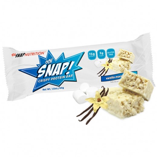 Buy Ohh Snap Crispy Protein Bar Vanilla Marsmallow 44 g توصيل