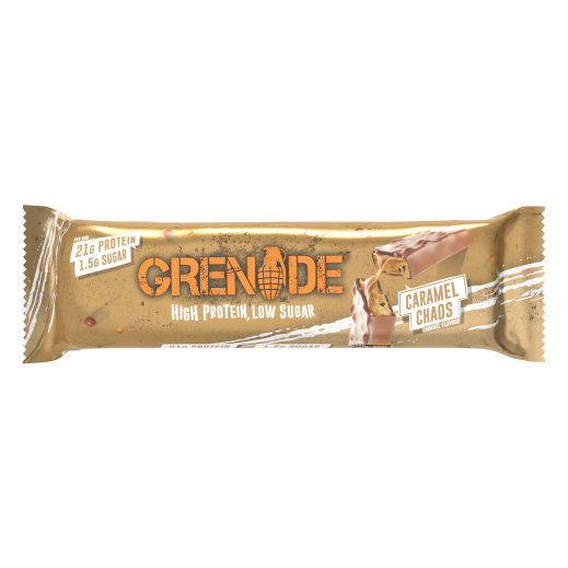 Grenade Caramel Chaos High Protein Bar 60 g - delivered by Taw9eel Fast