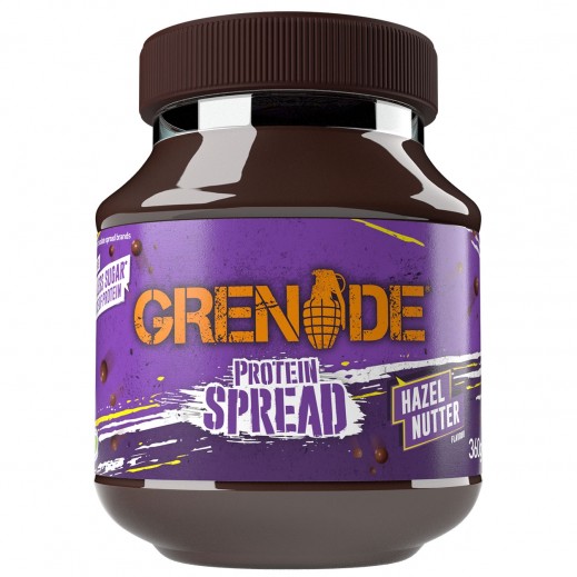 Grenade Gluten Free Protein Spread Hazel Nutter 360 g - delivered by Taw9eel Fast