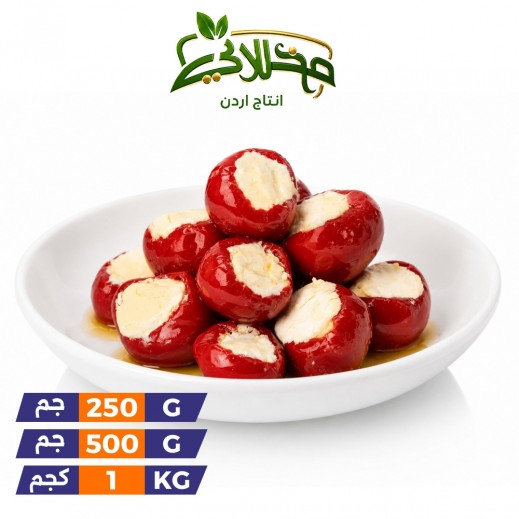 Jordnain Cherry Pepper Stuffed With Labneh 