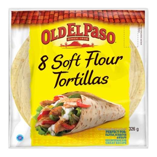 Old El Paso Flour Tortillas (326 g) - delivered by Taw9eel Fast