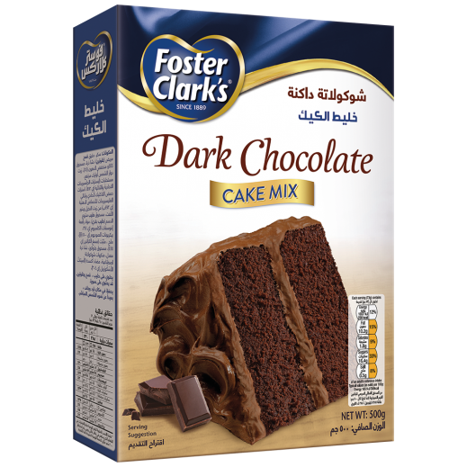 Foster Clarks Dark Chocolate Cake Mix 500 g