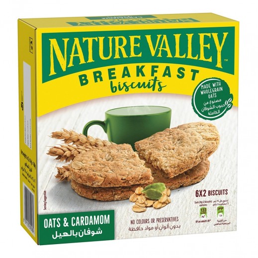 Nature Valley Oats & Cardamom Breakfast Biscuits 6 x 28 g