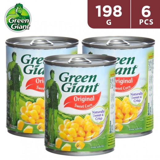 Green Giant Niblets Sweet Corn Can 6 x 198 g - delivered by Taw9eel Fast